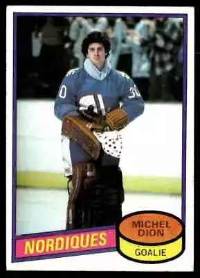 1980-81 Topps Michel Dion Quebec Nordiques #223 • $0.99