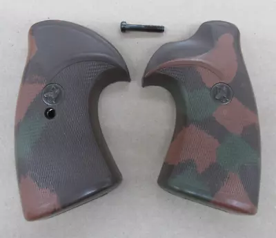 Pachmayr Camo Ruger Redhawk Rubber Grips W/ Screw • $22.99