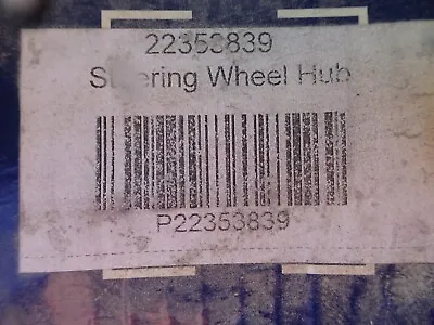 Volvo Penta Electric Steering Wheel Hub 22353839 • $1495