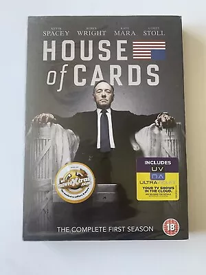 House Of Cards - Series 1 - Complete (DVD 2013) Sealed • £3.99