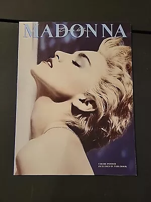 Madonna True Blue Sheet Music Book • $15