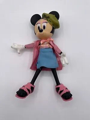 Disney Minnie Mouse Poseable Doll Action Figure Jakks Pacific 9 In • $9.99