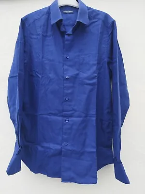 Mens Slim Fit Blue Indian Terrain Shirt 38 • £8