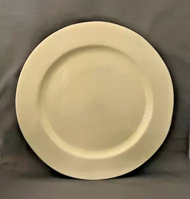 Vietri Italy Cucina Fresca Large Dinner Plate 11 7/8  Cream & Yellow Saffron • $34.99