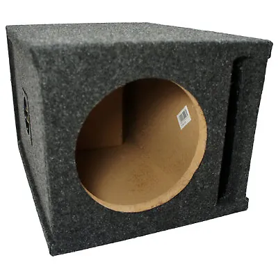 Car Audio Single 8  SPL Bass Subwoofer Labyrinth Vent Sub Box Stereo Enclosure • $69.95