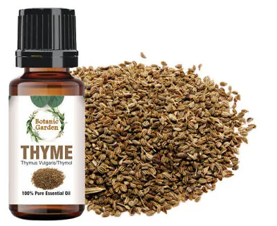 Thyme Or Thymus Vulgaris/thymol Oil For Bronchitis & Sore Throat 100% Pure Oil • $174.38