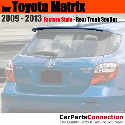 Painted Top Trunk Spoiler For 2009+ Toyota Matrix Clear Coated 209 BLACK MICA • $161.70