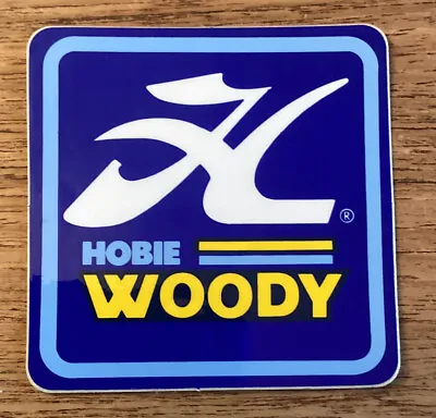 Vintage Hobie Woody - Original Classic Blue Surfing - Skateboard Decal • $12