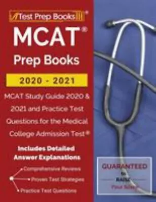 MCAT Prep Books 2020-2021: MCAT Study Guide 2020 & 2021 And Practice Test Questi • $5.35