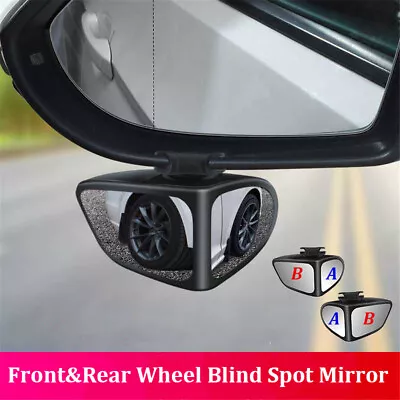 Car Blind Spot Mirror 360° Wide Angle Rear View Side Mirror Auto Universal Van • $18.99