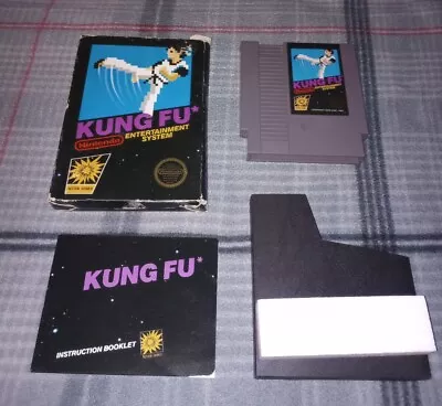 NES Kung Fu Test Sticker Nintendo Entertainment System Complete CIB Tested 5 Scr • $80