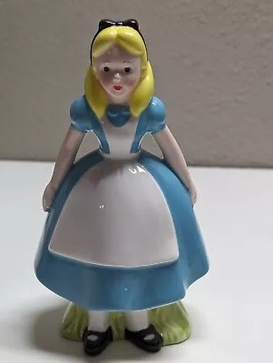 Vintage Alice In Wonderland Porcelain Figurine Walt Disney 6” (DS) • $9.99