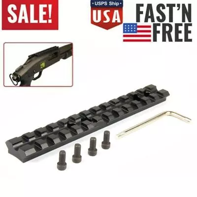 Picatinny Weaver Scope Sight Rail Mount 13 Slot For Shotgun Mossberg 500/590/835 • $7.99