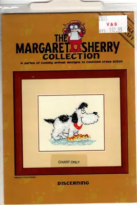 MARGARET SHERRY Discerning - Dog Wearing Slippers Pattern Only MSDS617 2003 • $4.37