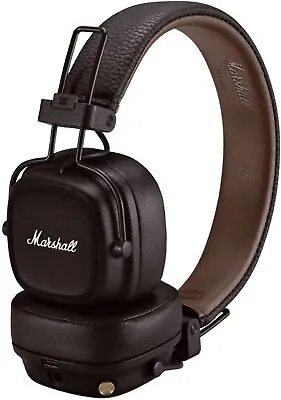 Marshall Major IV On-Ear Bluetooth Headphones Brown • $99.99