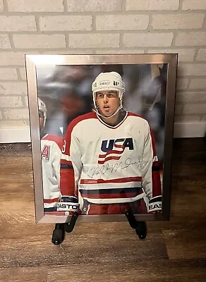 * MIKE MODANO * Signed Framed 16x20 Photo * TEAM USA * NORTHSTARS * 1 • $255