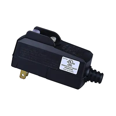 GFCI Plug 2 Prong Electrical Cord End Male GFI Waterproof Circuit 1 • $22.07