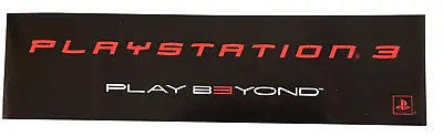 PlayStation 3 PS3 Store Promo 2006 Release Bumper Sticker New Advertising Sign • $9.45