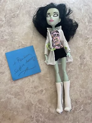 Monster High 11  Doll SCARAH GHOST TRU EXCLUSIVE I HEART LOVE FASHION Lot • $57.95