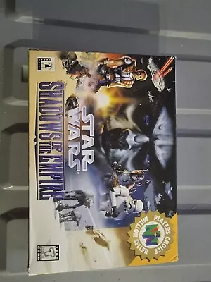 N64 Star Wars Shadows Of The Empire - Boxed • $120