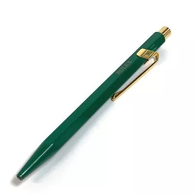 ROLEX Caran D'Ache Collaboration Stationery Ballpoint Pen Plastic Green • $286