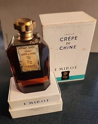 VTG 1960s F. Millot CREPE DE CHINE Real Parfum Splash 1 Oz 30ml Paris • $200
