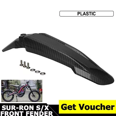 Motorcycle Front Fender For Sur-Ron Off Road Dirt Bikes Off Road Plastic • $33.99