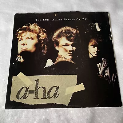 A-HA  Take On Me / The Sun Always Shines On T.V. 45 1980s Music Party Collection • $10.03