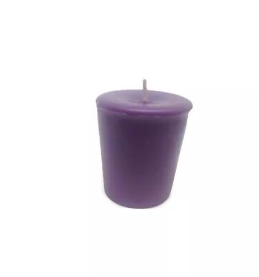 Pure Natural Beeswax Purple Votive Candles 6 Pack • $18.18