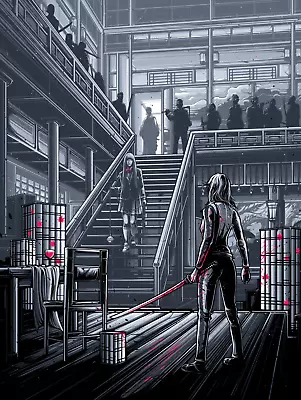 Kill Bill Volume One Glitter Variant By Dan Mumford X/50 18x24 Mondo Sold Out • $159.99