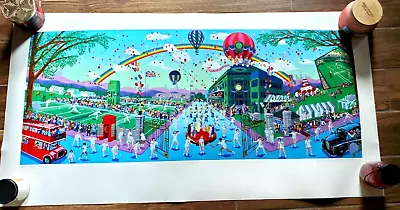 Melanie Taylor Kent - Wimbledon - 75/100 Artist Proof Signed Numbered- 26x50 COA • $199.99