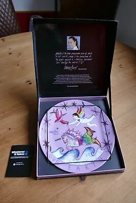 Minnie Driver Whatever It Takes Churchill Limited Edition Unicorn Plate BNIB • £22.50