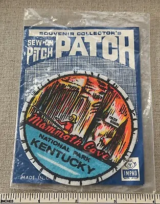 NOS VTG MAMMOTH CAVE National Park Kentucky Souvenir Badge PATCH Collectible KY • $49.99