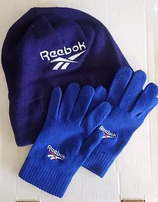 Vtg Reebok Beanie And Gloves • $13