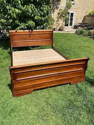 £250 • Buy Willis & Gambier Louis Philippe 5 Foot King Size Sleigh Bed Frame.