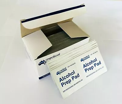 Alcohol Pad Skin Surface Swab Wipes 70% Isopropyl Sterile Swab Pkt Of 100 Pcs • $16.30