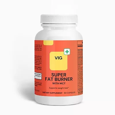 Super Fat Burner MCT Weight Loss Liver Cardiovascular L-Carnitine 90 Caps • $42.49