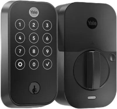 Open Box Yale Assure Lock 2 Touch (New) - Fingerprint Door Lock In Black • $104.83