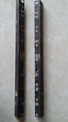 £10 • Buy 8U  RACK STRIPS, 1 Pair Flightcase Rack Stage Lighting Or Sound.