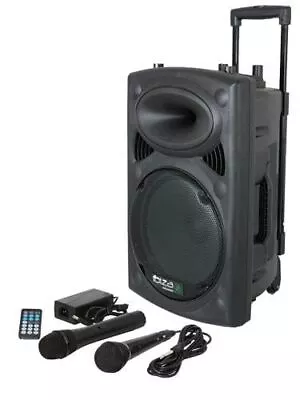 Ibiza Sound Portable 10  Battery Powered Bluetooth PA System Inc Mics *B-Stock • £192