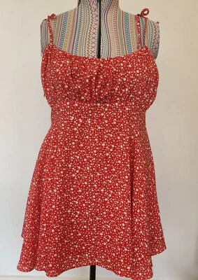 $15.40 • Buy Showpo Summer Jam Dress Size 20 New With Tags Spaghetti Straps 