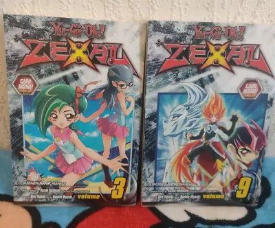 Yu-Gi-Oh! Zexal Vol. 3 & 9 | Manga Bundle | No Cards • £2.99