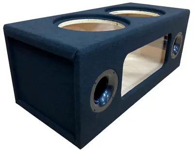 2 Two 12  Custom Ported Subwoofer Box Enclosure For 2 DC Audio XL-Elilte XL Subs • $364.95