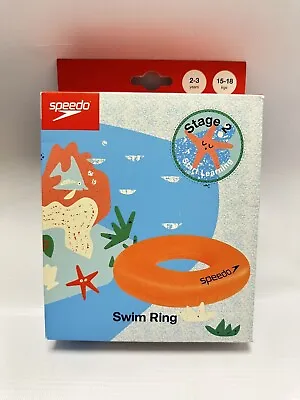 Speedo Unisex Swim Ring Baby Toddler Kids Swimming Floats 2-3 Years 15-18kg BNIB • £7.99