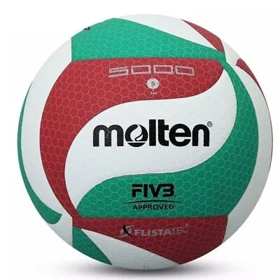 Outdoor Game Molten V5M5000 Size5 Volleyball Ball  PU Leather Soft Touch Indoor  • $19.99