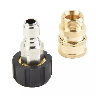 M22/Washer Swivel Adapter Set 14mm 15mm Quick Connect To 1/4?? 3/8?? Accessory • $13.63