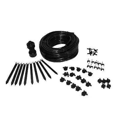 Micro Drip Irrigation Plant Watering System Kit Black ABS For Garden Greenhouse • £8.95