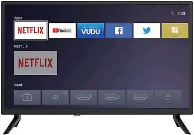 Supersonic 24  DLED HD Smart TV With Built-in Wi-Fi • $179.99