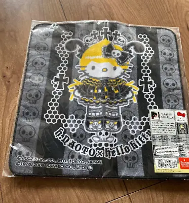 H.NAOTO Sanrio Hello Kitty Collaboration Print Towel Handkerchief Gothic Lolita • $50