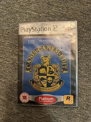 PlayStation 2 Canis Canem Edit Ps2 Bully Platinum • £8